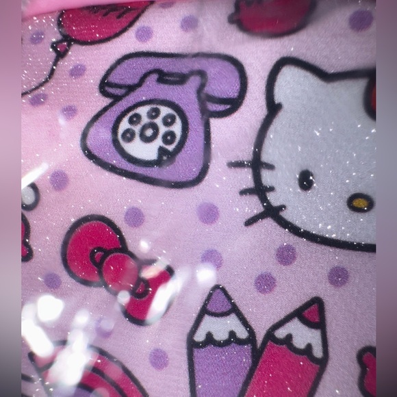 🩷 NEW! Hello Kitty Backpack and Detachable Lunch Bag Set - Picture 8 of 9